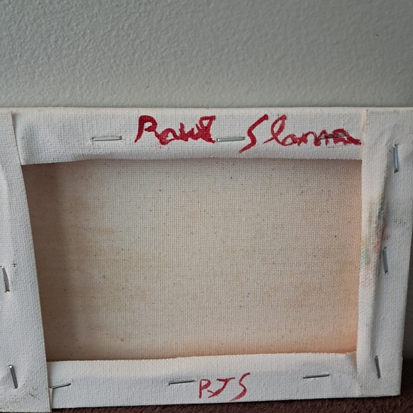 Bob Ross Inspired  Pink And Blue Sky Big Trees Hand Painted Canvas - Picture 4 of 4